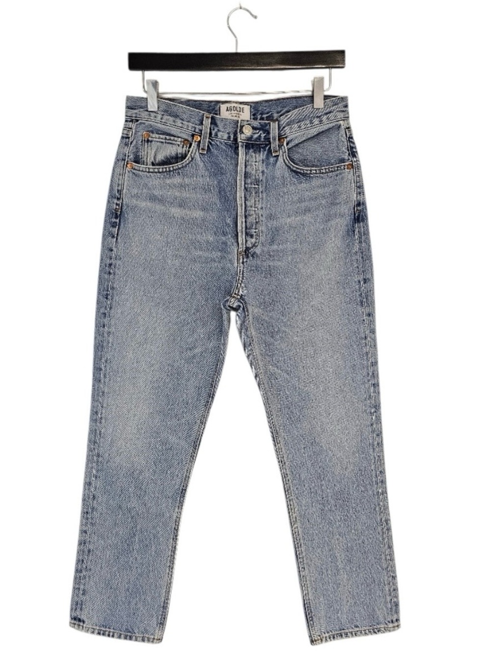AGOLDE High Rise Straight Leg 100% Cotton
Light Blue Jeans 28 Preowned